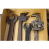 Image 4 : Misc. Antique Adjustable Wrenches and Wrenches