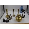 Image 1 : Antique Vapo Cresolene Lamps, Brass Candle Holder