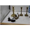 Image 4 : Antique Vapo Cresolene Lamps, Brass Candle Holder