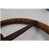 Image 5 : Antique Wood / Metal Steering Wheel