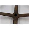 Image 6 : Antique Wood / Metal Steering Wheel