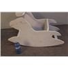 Image 1 : Primitive, Handmade Rocking Horse
