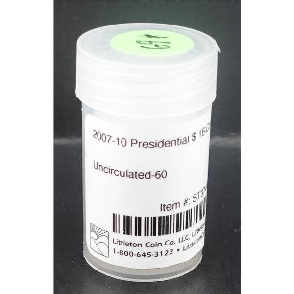 (10) Uncirculated $1 Presidential Coins