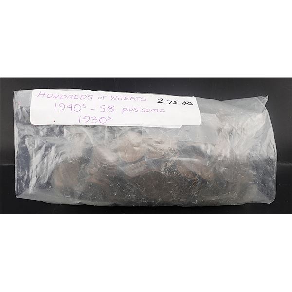 2.75 Pounds of Wheat Cents