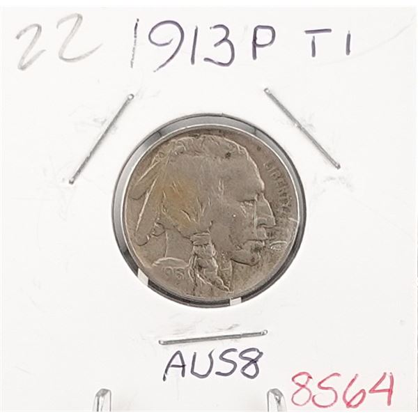 1913 Type 1 Buffalo Nickel