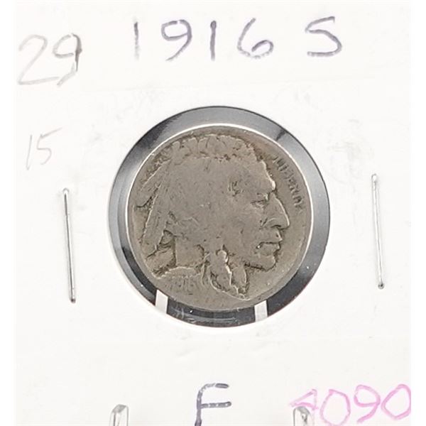 1916-S Buffalo Nickel