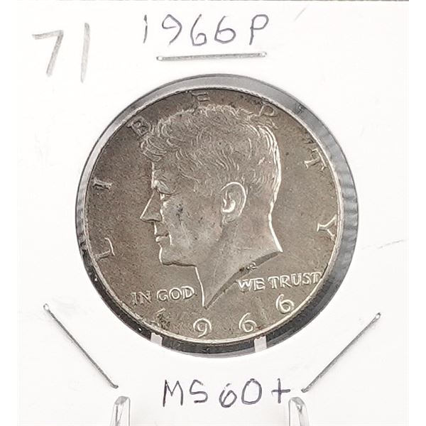 1966 Kennedy Half Dollar