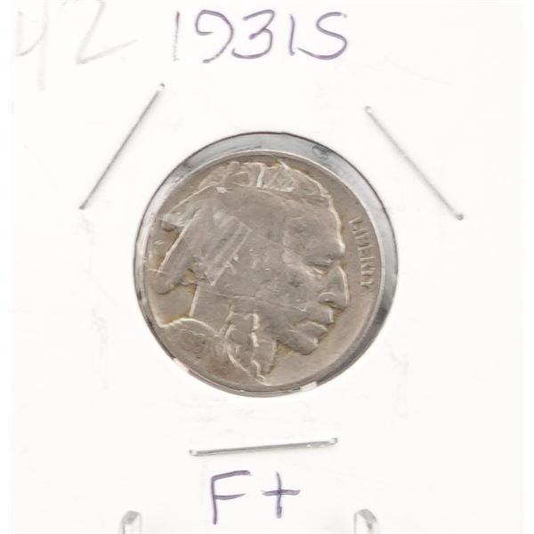 1931-S Buffalo Nickel