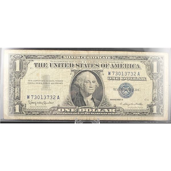 1957-B $1 Silver Certificate