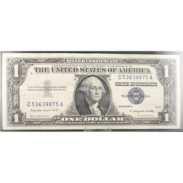 1957-A $1 Silver Certificate