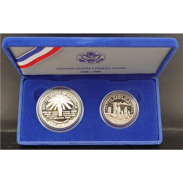 1886-1986 United States Liberty Coins Set