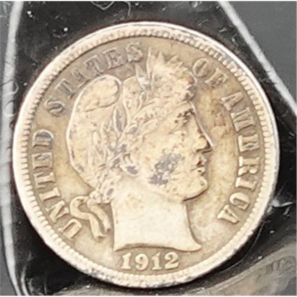 1912 Barber Dime