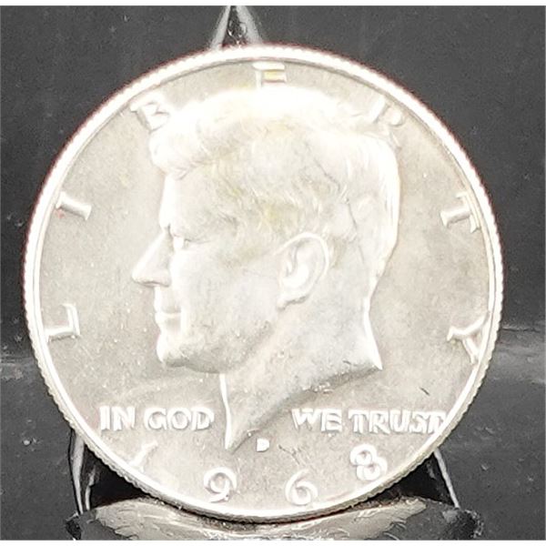 1968-D Kennedy Half Dollar