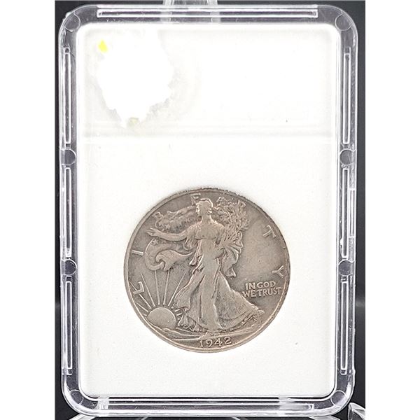 1942-S Walking Liberty Half Dollar