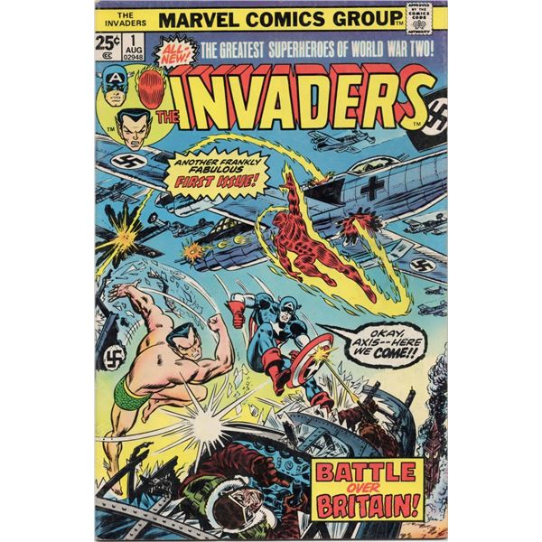 The Marvel Group The Greatest Superhero's of World War 2. The Invaders August #1
