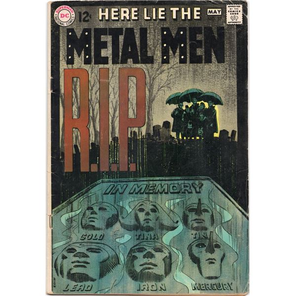 DC Comics Here lies the Metal Men May #37