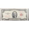 Image 1 : 1953 Red Seal $2 Bill