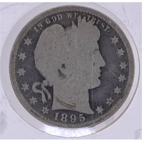 1895 Barber Quarter