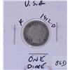 Image 1 : 1912-D Silver Barber Dime