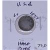 Image 1 : 1857 Seated Half Dime