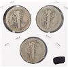 Image 2 : 1916-S, 1917-S and 1919-S Mercury Dime Set