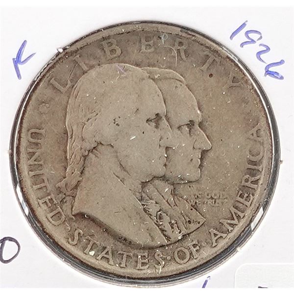 1926 Sesquicentennial Commemorative Half Dollar