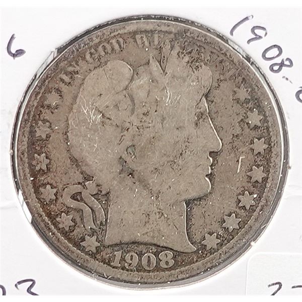 1908-O Barbe Half Dollar