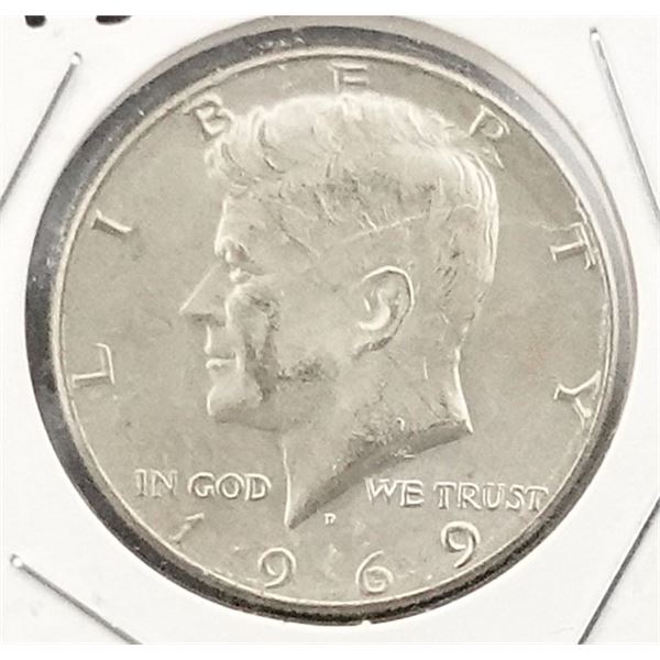 1969-D Kennedy Half Dollar