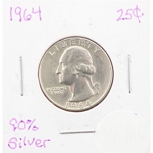 1964 Washington Quarter
