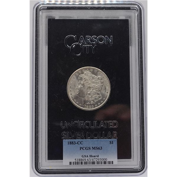 1883-CC Morgan Dollar