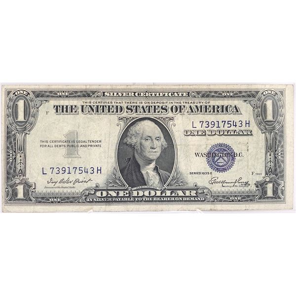 1935-E $1 Silver Certificate