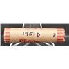 Image 1 : Roll of 1951-D Wheat Cents
