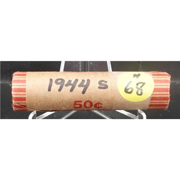 Roll of 1944-S Wheat Cents