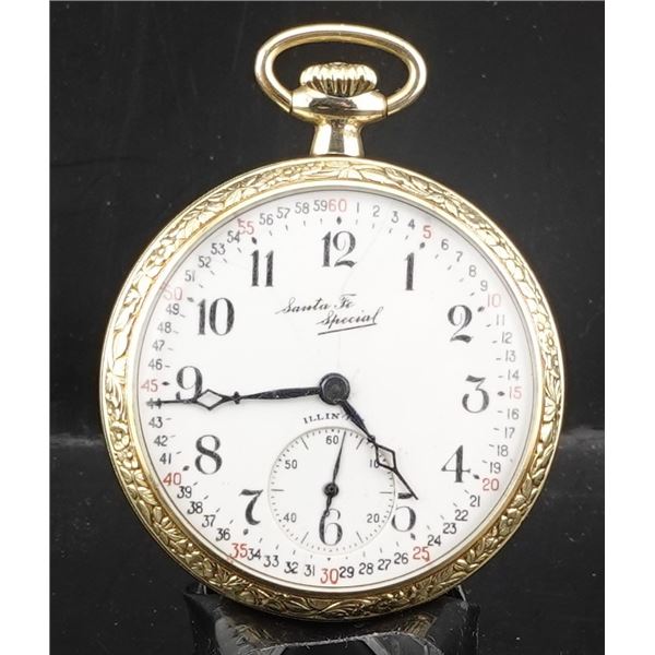 This is the Santa Fe Special Illinois Train Engineers Watch