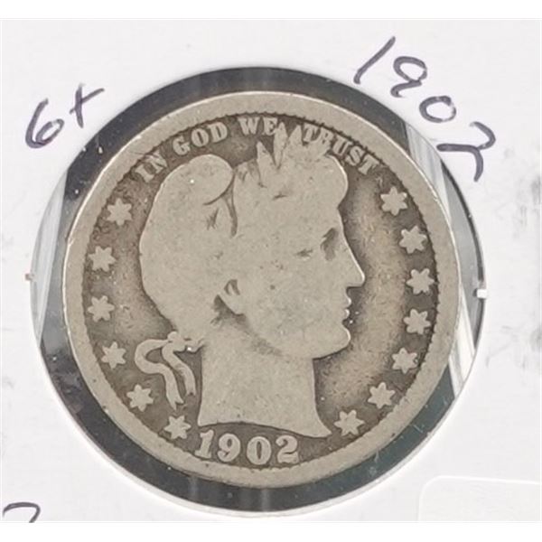 1902 Barber Quarter