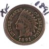Image 1 : 1891 Indian Head Cent