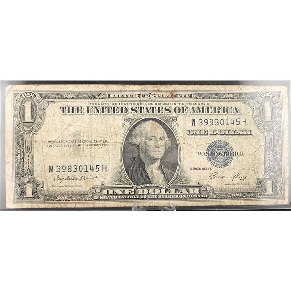 1935-E $1 Silver Certificate