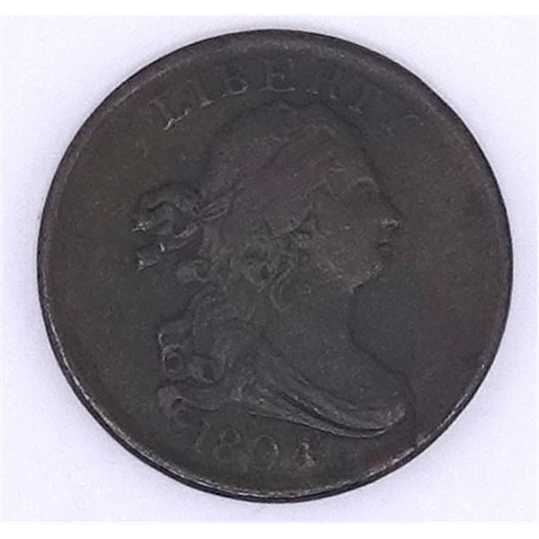 1804 Draped Bust Half Cent