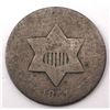 Image 1 : 1851 3 Cent Piece