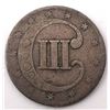 Image 2 : 1851 3 Cent Piece