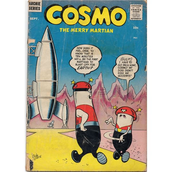 (3) Archie Comics Cosmo the Merry Martian