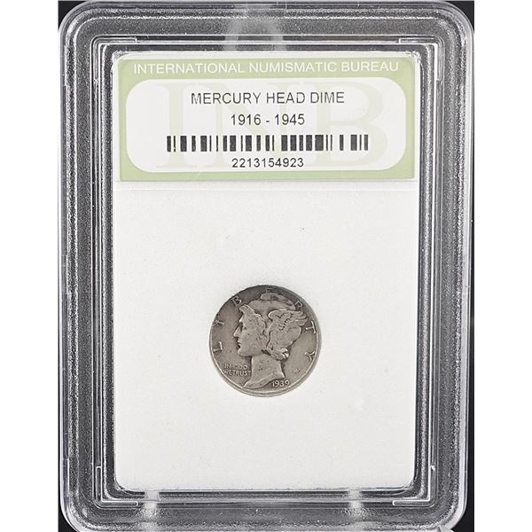 1939 Mercury Dime