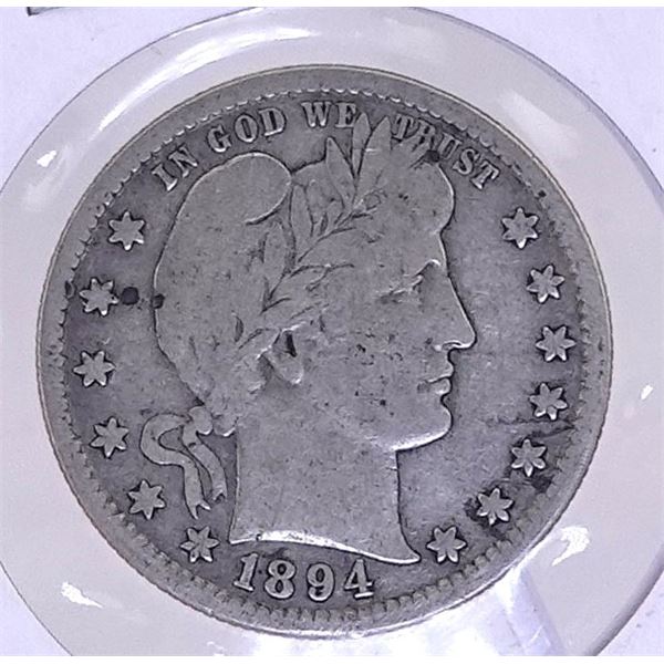 1894-S Barber Quarter