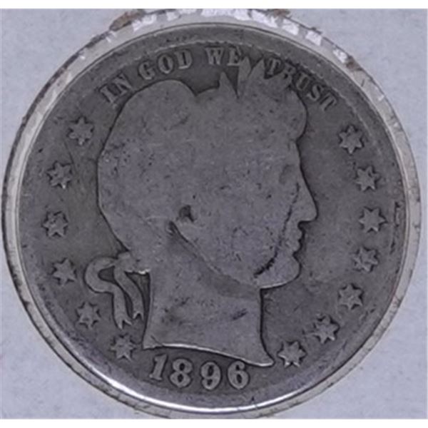 1896 Barber Quarter