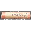 Image 1 : Roll of 1953-D Wheat Cents