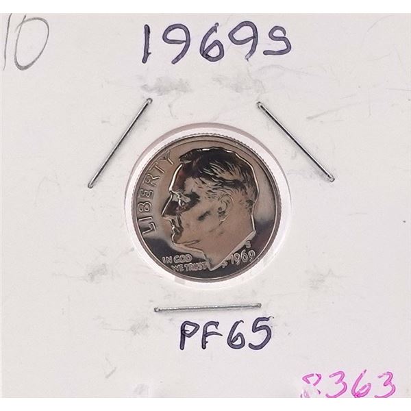 1969-S Roosevelt Dime