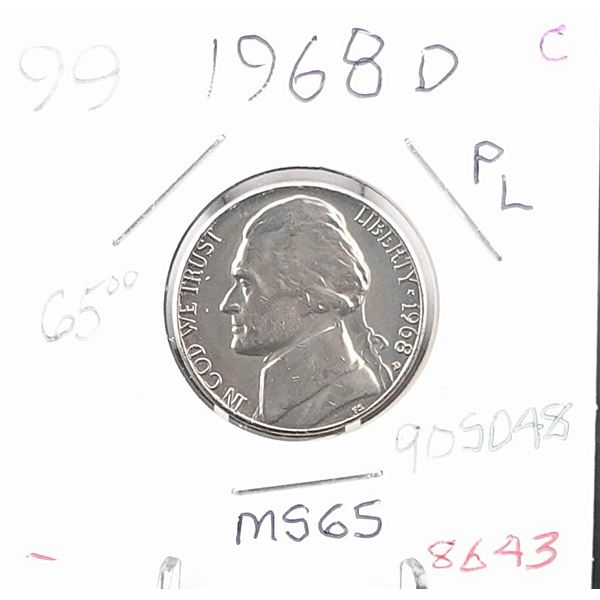 1968-D Jefferson Nickel