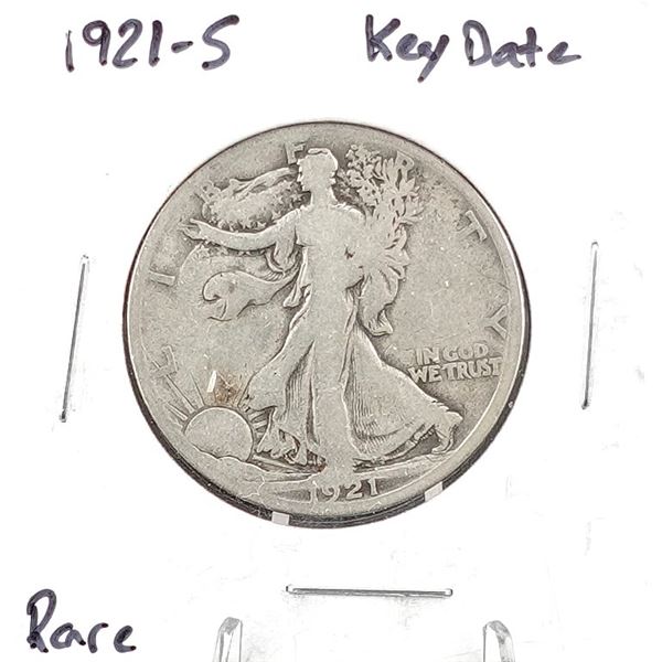 1921-S Walking Liberty Half Dollar