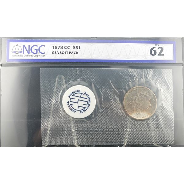 1878-CC Morgan Dollar