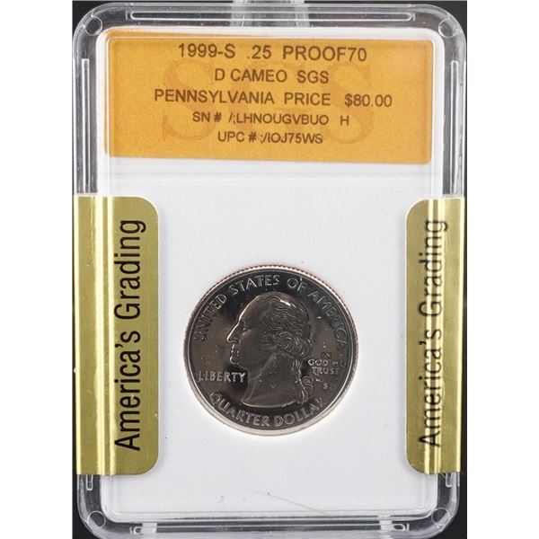 1999-S Pennsylvania State Quarter